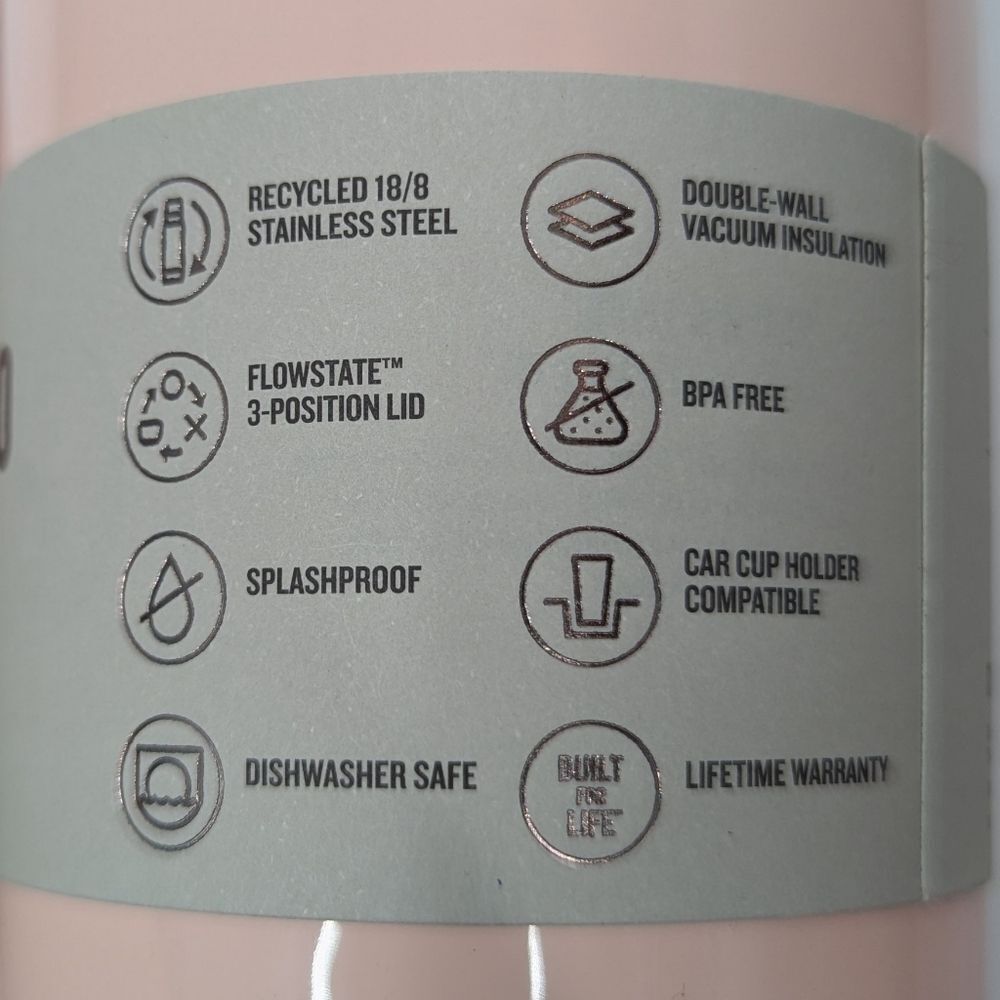 Stanley 40 oz Quencher Tumbler H2.0 Flowstate Glazed Donut Gloss Ballet Pink NWT - Picture 13 of 14
